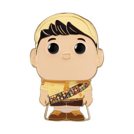 Funko Large Pop! Enamel Pin - Russell - Disney Pixar: UP - Russel Pin en Émail - Broche Fantaisie Mignonne à Collectionner - pou