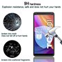 Tzstz 3 Pièces Verre Trempé D'écran Protecteur pour TCL 501 Dureté 9H Anti Rayures HD Film de Protection D'écran