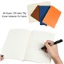 FOCCTS 4 pcs Carnet Ligné/Cahier Medium A5 Journal - Papier de Qualité Supérieure - Carnet de Notes à Couverture Souple Notebook