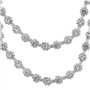 BGTXINGI Chaîne de 10 mm avec strass en forme de fleur pour travaux manuels