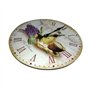 YOAI Horloge murale de cuisine antique nostalgie rustique à quartz sans bruit de tic-tac Horloge de cuisine 30 cm