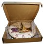 YOAI Horloge murale de cuisine antique nostalgie rustique à quartz sans bruit de tic-tac Horloge de cuisine 30 cm