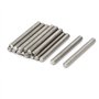 sourcing map Tige Filetée M5x45mm Acier Inoxydable 304 entièrement filetée tige goujons 20pcs
