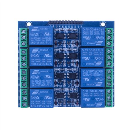 HUABAN Module de relais de couplage optique 8 canaux 5 V avec optocoupleur pour Arduino