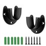 MaoNativey 2 Pièces Supports pour Tringles à Rideaux 32 mm