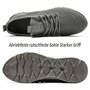 MGNLRTI Basket Homme Chaussure de Sports léger Multisports Sneakers Running Outdoor Training Gym Tennis Jogging Homme Grise Mode