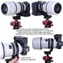iShoot Collier d'Objectif Anneau de Montage Trépied Bague Compatible avec Canon RF 100-500mm f/4.5-7.1L is USM, Support Lentille