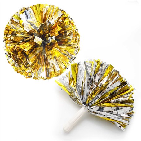 AMONENZ 2 Pièces Pompons de Pom-Pom Girls