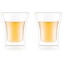 Set 2 verres - BODUM - Assam - Double paroi - 0.2 l - Transparent