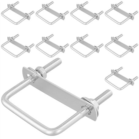 CHUENKUK Lot de 10 boulons en U M8