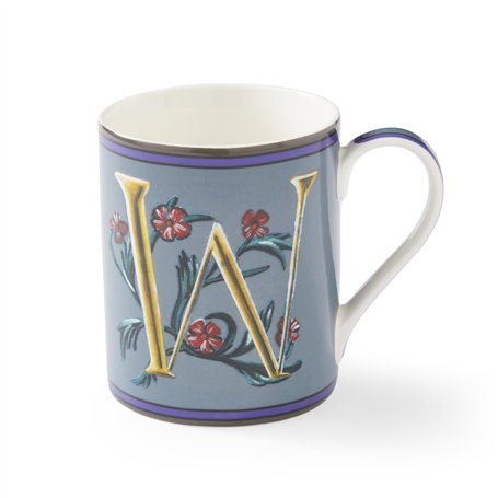 Spode Kit Kemp – Mug Alphabet (Kit Kemp – Alphabet W)