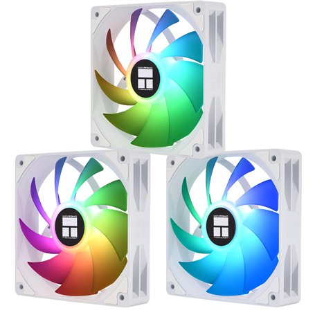 Thermalright TL-C12CW-X28-S X3 Ventilateur de processeur Blanc 1550 tr/min Vitesse de rotation 120 mm Ventilateur de refroidisse