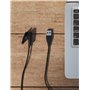 Sinoacc Lot de 2 chargeurs (1 m) pour Garmin Lily, Lily 2, Forerunner 35 235 230 630 645 Music 735xt, Approach S20 G10, Vivomove