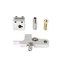 Toaiot Pièces de rechange pour imprimante 3D Kit de buse d'extrudeuse Tita Hotend avec bloc chauffant Tuyau de chauffage V6 Tube
