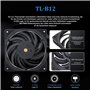 Thermalright CORE VISION 360 Black CPU AIO Refroidisseur de processeur avec écran LCD IPS avec résolution 480 x 480, pour AM5&In