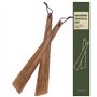 Muso Wood Lot de 2 spatules en bois de teck de 30