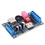 AILOVA Module de Son, Carte Programmable de Lecteur de Voix de Musique MP3 WAV Module de Son 10W DC 12V-24V Prise en Charge de l