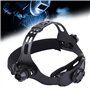 Casque de soudage avec bandeau anti-transpiration réglable intégré (noir)