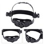 Casque de soudage avec bandeau anti-transpiration réglable intégré (noir)