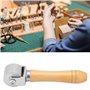 Rouleau de Presse en Cuir, Colle en Cuir Outils Rouleau, Outils Rouleau à Coller en Cuir, Rouleau de Presse en Cuir Avec Rouleau
