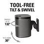 Sanus Support d'enceinte murale réglable pour Sonos Play : 1 & Play: 3- Inclinable et orientable pour un meilleur son - Lot de 2