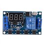 Akozon DC 6V ~ 30V Module de Relais de Minuterie de Temporisation avec affichage LED Digitale Micro USB 5V