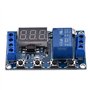 Akozon DC 6V ~ 30V Module de Relais de Minuterie de Temporisation avec affichage LED Digitale Micro USB 5V