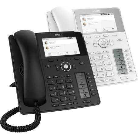 Snom D785N IP TéLéPhone Fixe Filaire avec ÉCran Couleur TFT Haute RéSolution 4