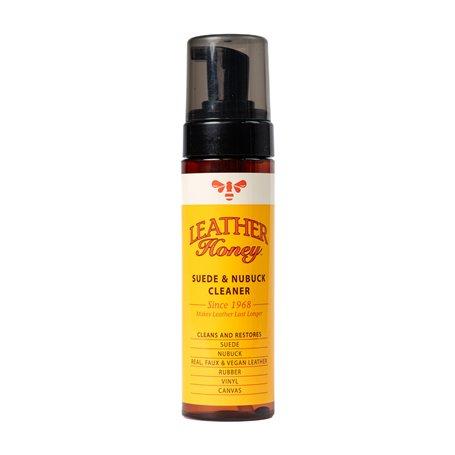 LEATHER Honey Nettoyant daim : entretien non toxique daim et nubuck