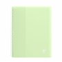OXFORD Porte fiches bristol A5 School Life 80 vues / 40 pochettes Couverture Polypro Pastel Couleurs Assorties