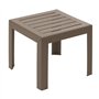 Table basse Miami 40x40cm taupe