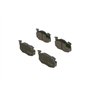Bosch BP552 - Plaquettes de Frein Avant pour Voiture - Qualité Bosch - Réduction du Bruit et de la Poussière - Certifié ECE-R90