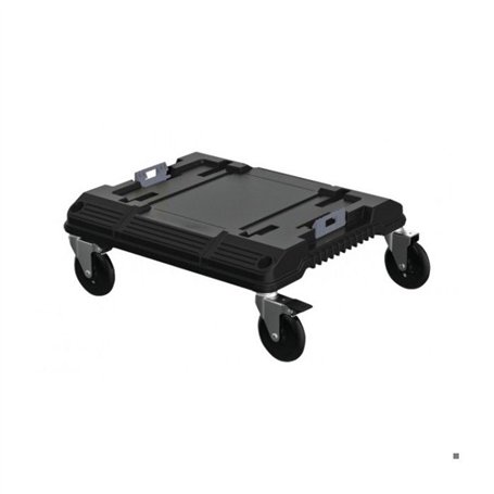 Module a roulettes - STANLEY - Tstak-Fatmax - 4 roues pivotantes - Charge max 100kg - Polypropylene
