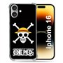 Cokitec Coque Renforcée pour Apple Iphone 16 Plus Manga One Piece Tete de Mort