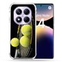 Cokitec Coque Renforcée pour Xiaomi Redmi Note 14 Pro 4G Sport Tennis Balls