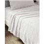 Drap Plat 270 x 300 cm Double Gaze de Coton Luxe Gaïa Blanc