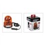 OROK - Gyrophare aimanté 12v Orange (magnétique) - Prise Allume Cigare - Long. câble : 3M - Norme CE - Engins travaux publics et