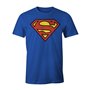 Superman T-Shirt DC Comics - Classic Logo XL Bleu (Cobalt)