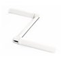 moustiquaires Poignée de Manivelle pour Volet Roulant - Compatible Tringle Ronde Ø12mm - Longueur 3