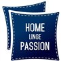 Drap housse - HOME LINGE PASSION - HP72119 - Microfibre 82 g - 140 x 190 cm - Bonnet 30 cm - Bleu canard