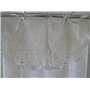 Fanny & Céline Lot de 2 Stores Enrouleurs Broderie Dentelle 60x160cm_Maurice Naturel