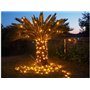 Guirlande Lumineuse pour Extérieur I 480 LED Blanc Chaud & Blanc Effet Flash I 35m de Longueur I Waterproof Indice IP44 I Déco T