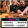 ATM Gaming 50 50 - Jeu de Société - Quiz Culture Générale Fun - Format Compact - Jeu d’Ambiance dès 14 Ans - A partir de 2 Joueu
