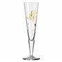 Ritzenhoff 6031004 Flûte à champagne 200 ml - Série Goldnacht Duett 2023-2x pièce de designer avec de l'or véritable - Made in G