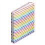Hama Album photo à pochette Rainbow I (Album mémo, 200 photos 10x15cm, 100 pages blanches, Dim. 22.5x22cm, Idéal Scrapbooking, i