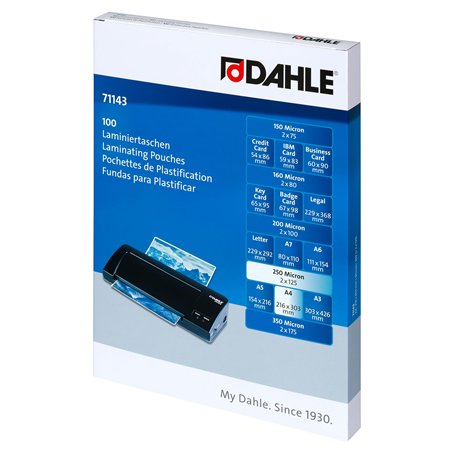 Dahle Bürotechnik plastification Pochette A4 Dahle 71143