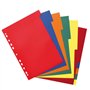 Herlitz Pack de 10 Intercalaires A4 Couleurs Assorties