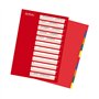Herlitz Pack de 10 Intercalaires A4 Couleurs Assorties