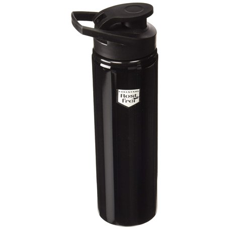 Fischer Bouteille d'eau Gourde vélo en Acier Inoxydable Noir Adulte