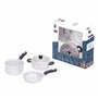 Theo Klein 9435 WMF Set de Trois casseroles I Set de Cuisson et Accessoires de Cuisine pour Enfants